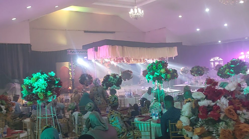 Tomaville Events Centre interior - Abuja wedding hall